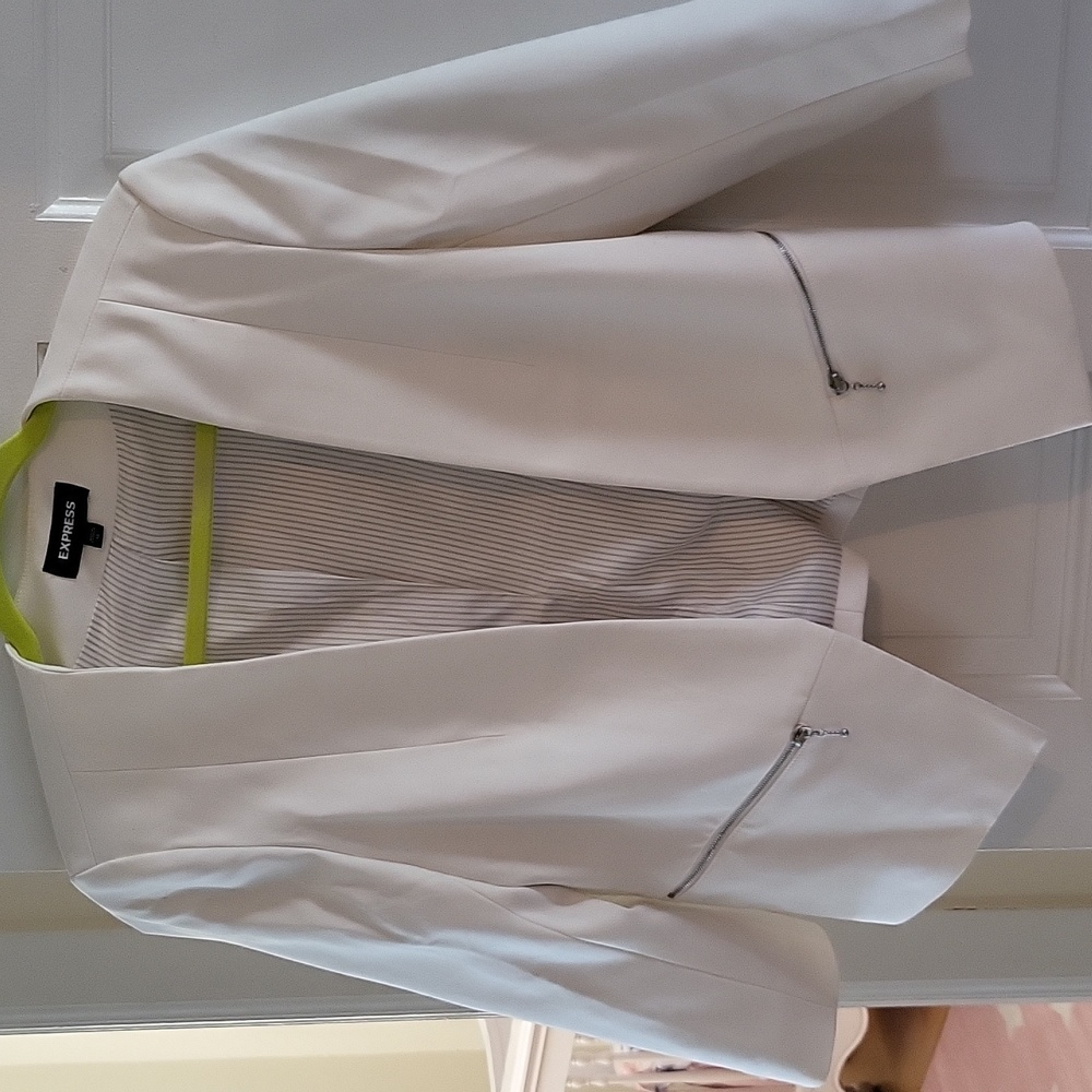 White blazer